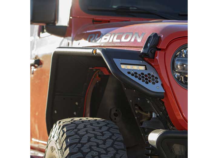 Smittybilt Apollo Front Fenders (Pair) For 2018-2026 Jeep Wrangler JL & Gladiator JT- Recon Recovery