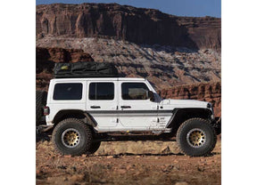 Smittybilt XRC High Clearance Flat Fender Flare Set of 4 For 2018 - 2025 Jeep Wrangler JL - Recon Recovery