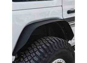 Smittybilt XRC High Clearance Flat Fender Flare Set of 4 For 2018 - 2025 Jeep Wrangler JL - Recon Recovery