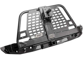 Smittybilt XRC Atlas Rear Bumper & Tire Carrier Combo For 2018-2026 Jeep Wrangler JL - Recon Recovery