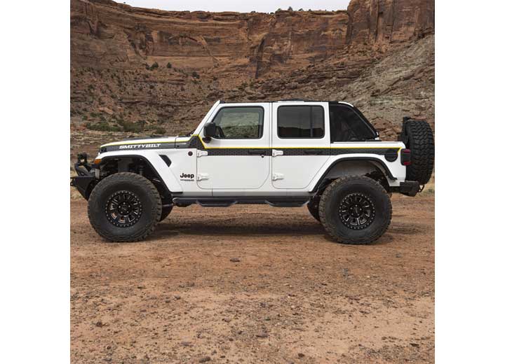 Smittybilt Nerf Step Side Bars For 2018-2025 Jeep Wrangler JL - Recon Recovery