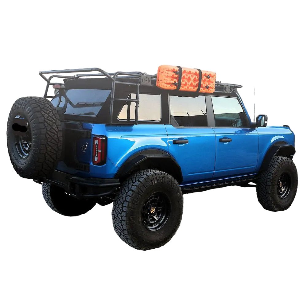Smittybilt SRC Roof Rack for 2021-2026 Ford Bronco 4-Door – Textured Black