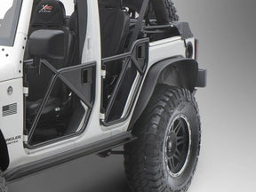 Smittybilt XRC Steel Flat Fender Flare Kit for 2007-2018 Jeep Wrangler JK (Set of 4)