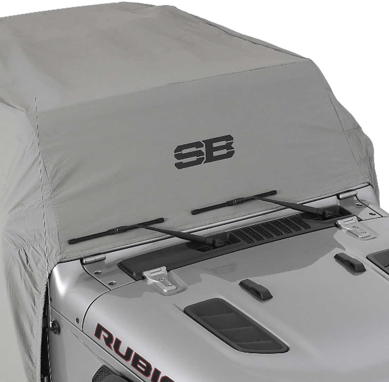 SmittyBilt Water Resistant Cab Cover with Door Flaps for 2018-2026 Jeep Wrangler JLU
