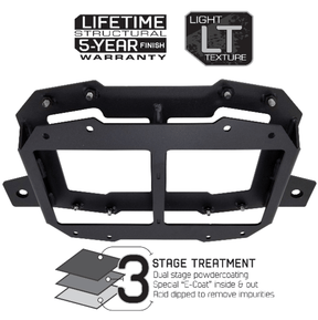 Smittybilt Tire Relocation Bracket for 2018–2026 Jeep Wrangler JL | Fits Up to 37" Spare