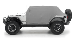 SmittyBilt Water Resistant Cab Cover with Door Flaps for 2007-2018 Jeep Wrangler JKU