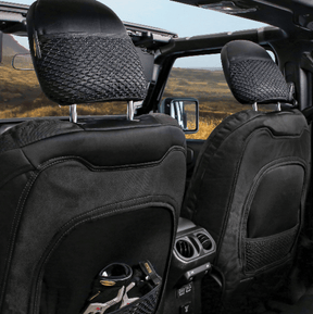 Smittybilt GEN2 Tan Neoprene Seat Cover Set Front & Rear For 2018-2025 Jeep Wrangler JL - Recon Recovery