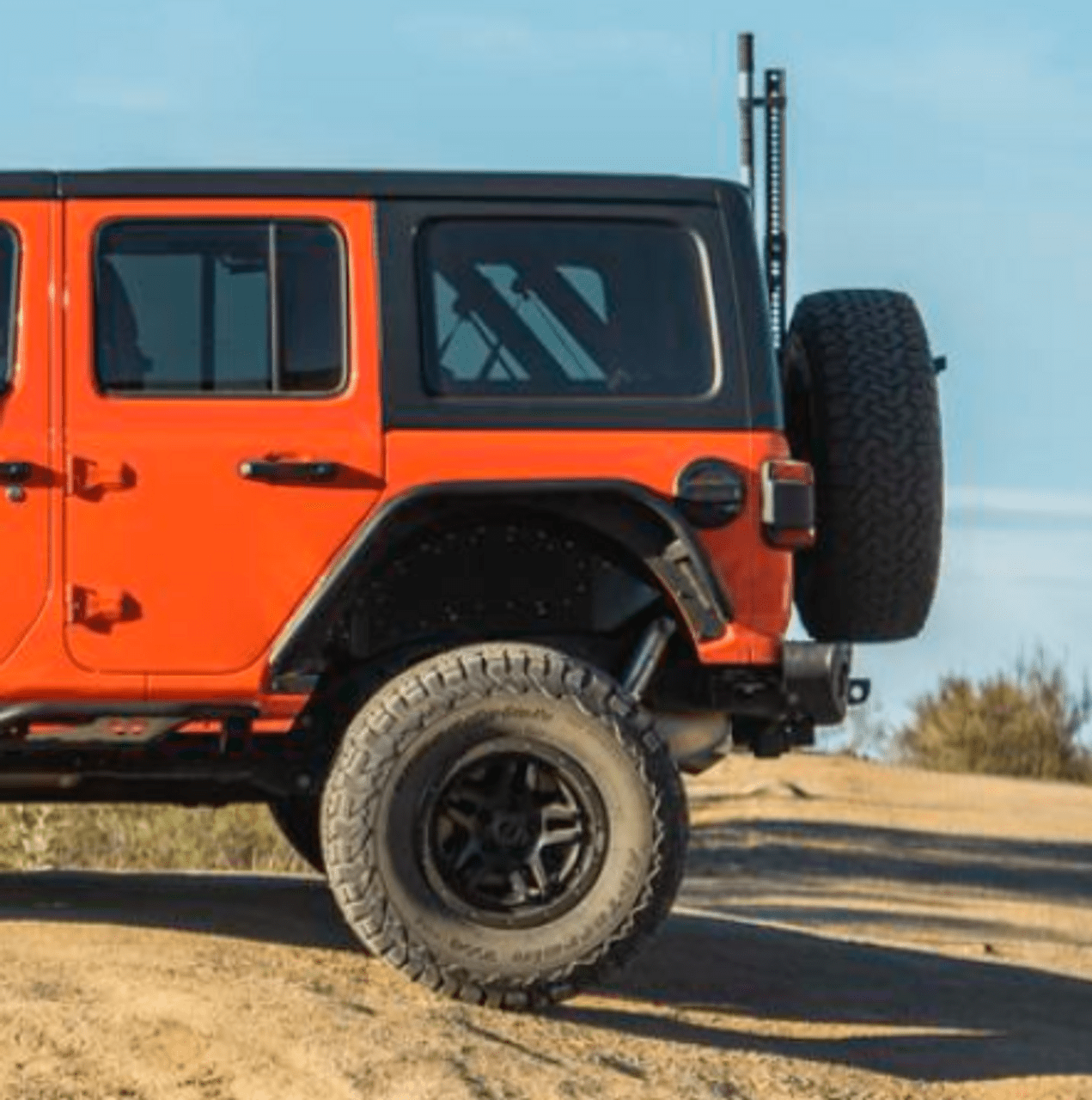 Smittybilt Apollo Rear Fender Flares Pair For 2018-2025 Jeep Wrangler JL - Recon Recovery