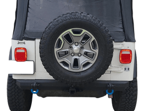 SmittyBilt SRC Classic High Clearance Rear Bumper for 1988-2003 Jeep Wrangler YJ TJ LJ