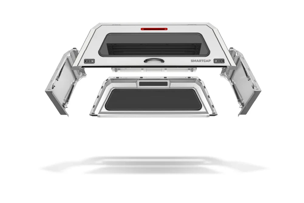 Smart Cap EVOc OEM White Bed Cap for 2019-2026 Ram 1500 6.5ft Bed
