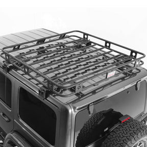 Smittybilt One Piece Defender Overland Roof Rack 2018-2025 Jeep Wrangler JL - Recon Recovery
