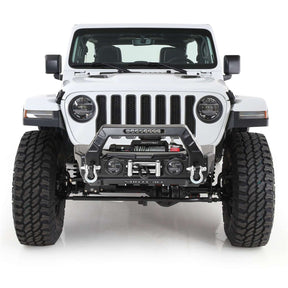 SmittyBilt Stryker Modular Front Bumper for 2007-2025 Jeep Wrangler JK JL & Gladiator JT