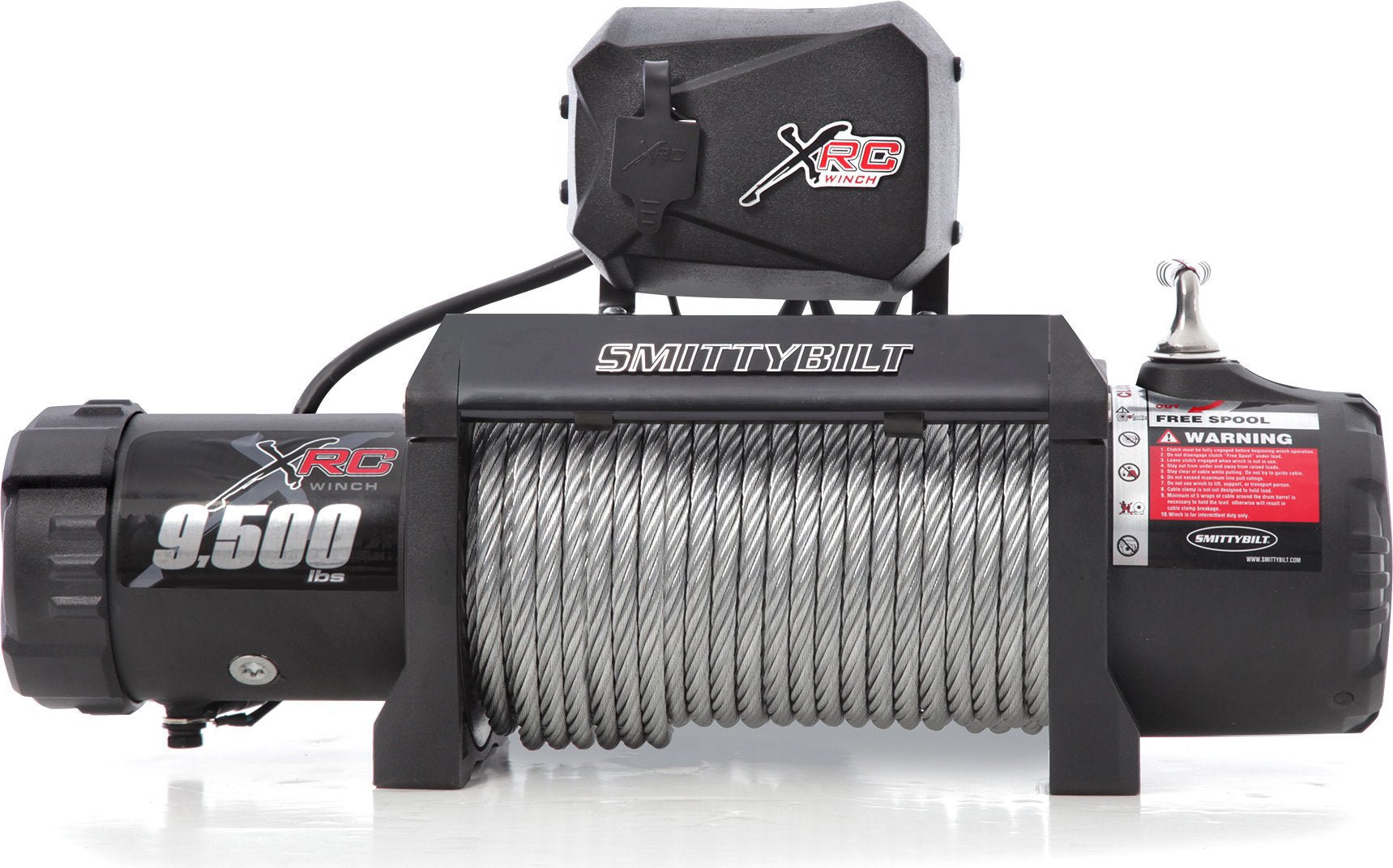 SmittyBilt XRC 6.6hp Gen2 9500lb Winch With Steel Cable – Recon Recovery