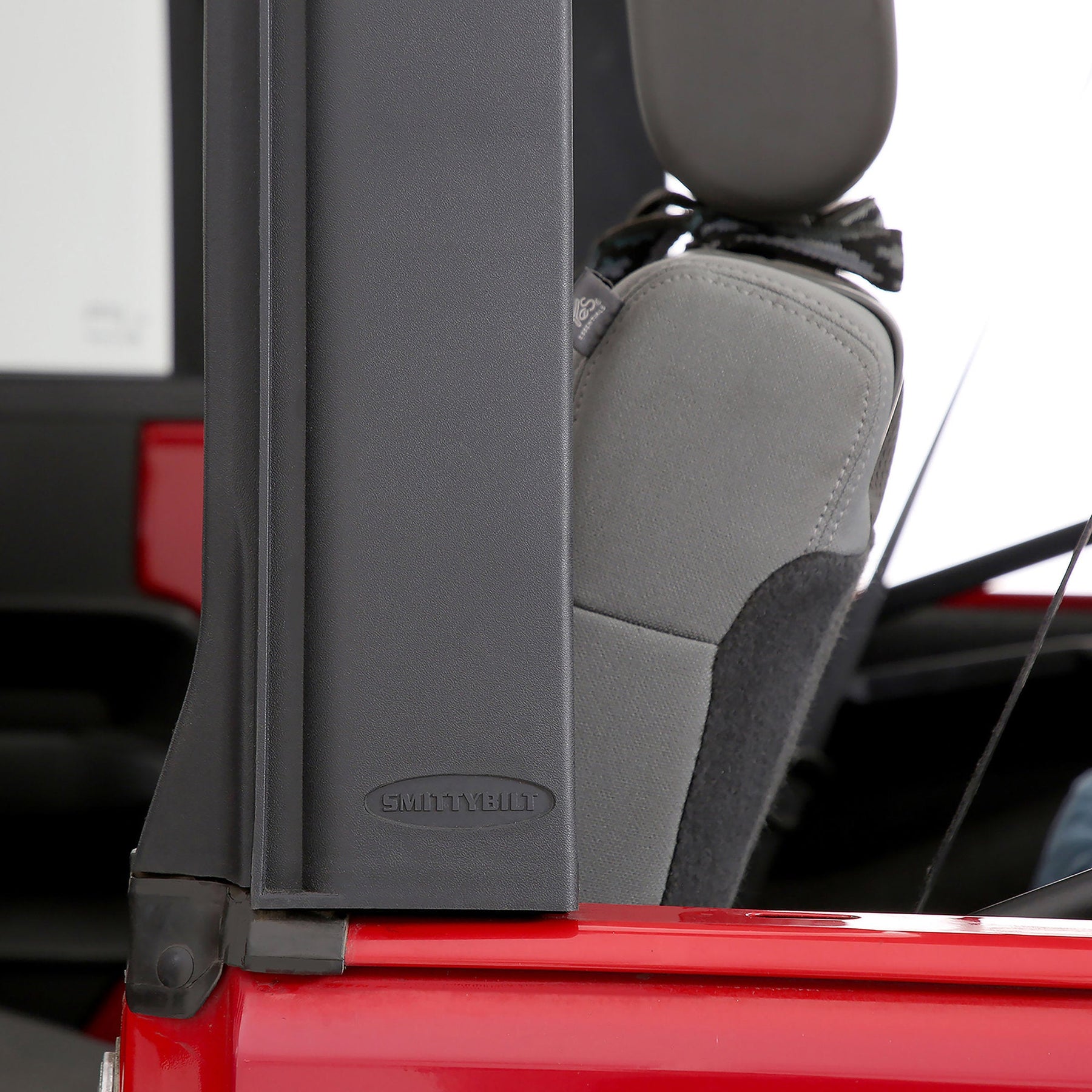 Smittybilt OEM Style Door Surround for Soft Top 2007-2018 Jeep Wrangler JK 2Door - Recon Recovery