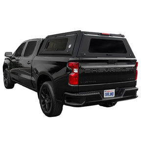 OVS Expedition PRO+ Stainless Steel Truck Cap with Full Windows for 2019-2026 Chevy Silverado 1500