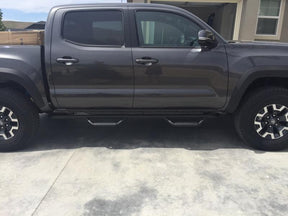 Smittybilt 2" Bolt On Nerf Step for 2016-2023 Toyota Tacoma (Pair) - Recon Recovery