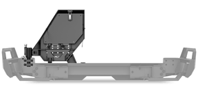 Body Armor 4x4 Pro Series II Passenger Side Swingout 2010-2024 Toyota 4Runner