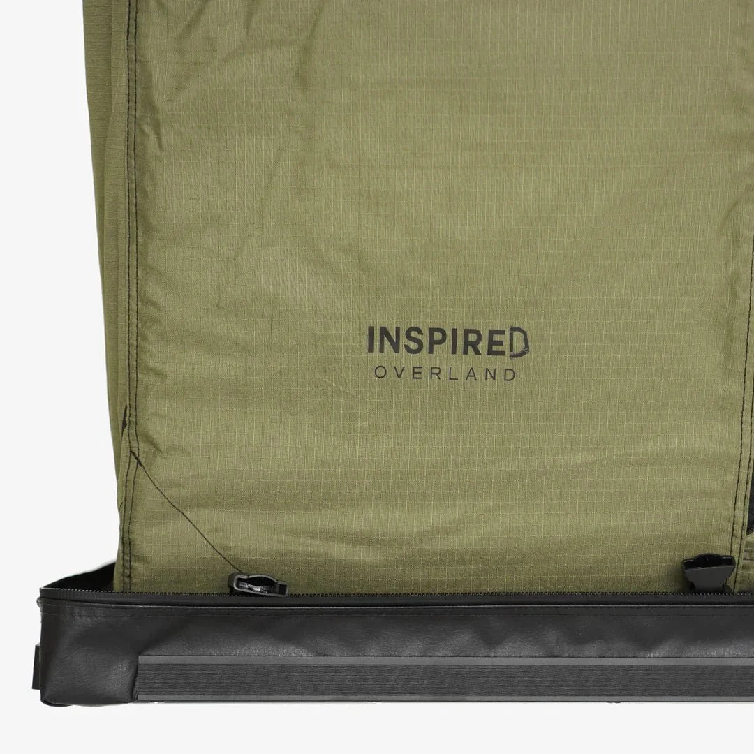 Inspired Overland Trailpeak Rooftop Tent | Ultralight Side-Opening Roof Tent (84 lbs)