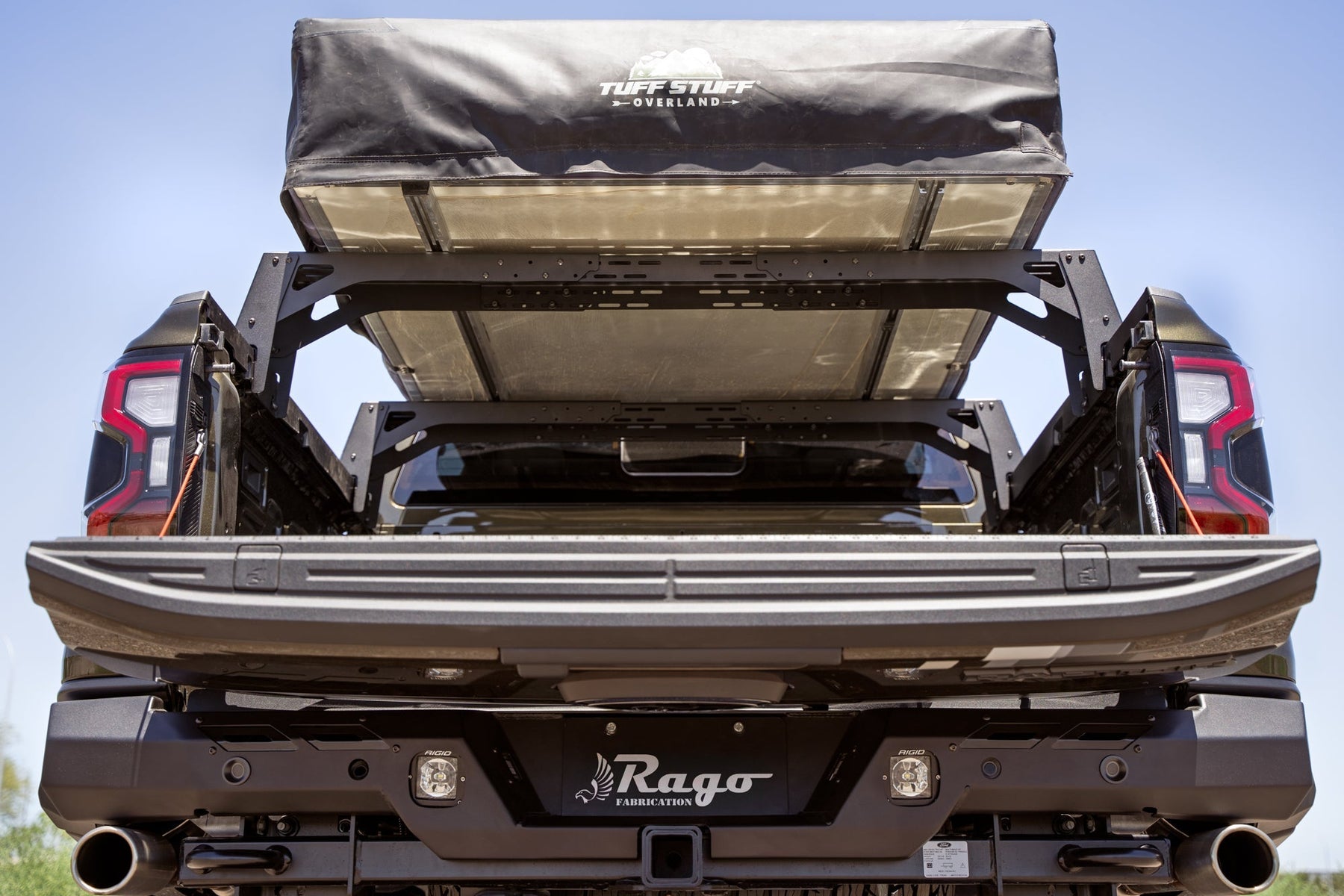 Rago Fabrication Universal Overland Bed Rack Bars - Recon Recovery
