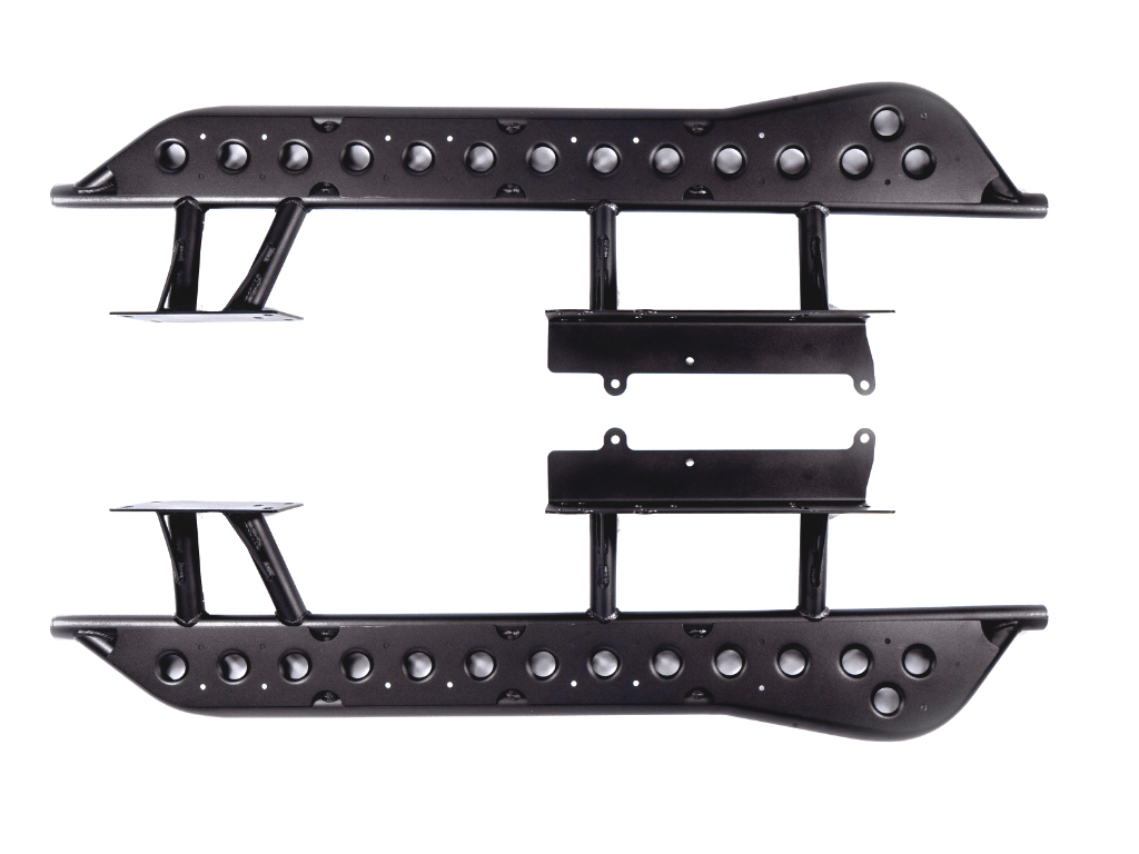 Cali Raised Bolt On Rock Sliders For 2003-2009 Toyota 4Runner - Recon Recovery