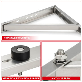 Wall Mounted Aluminum Bracket for Mini Spilt AC