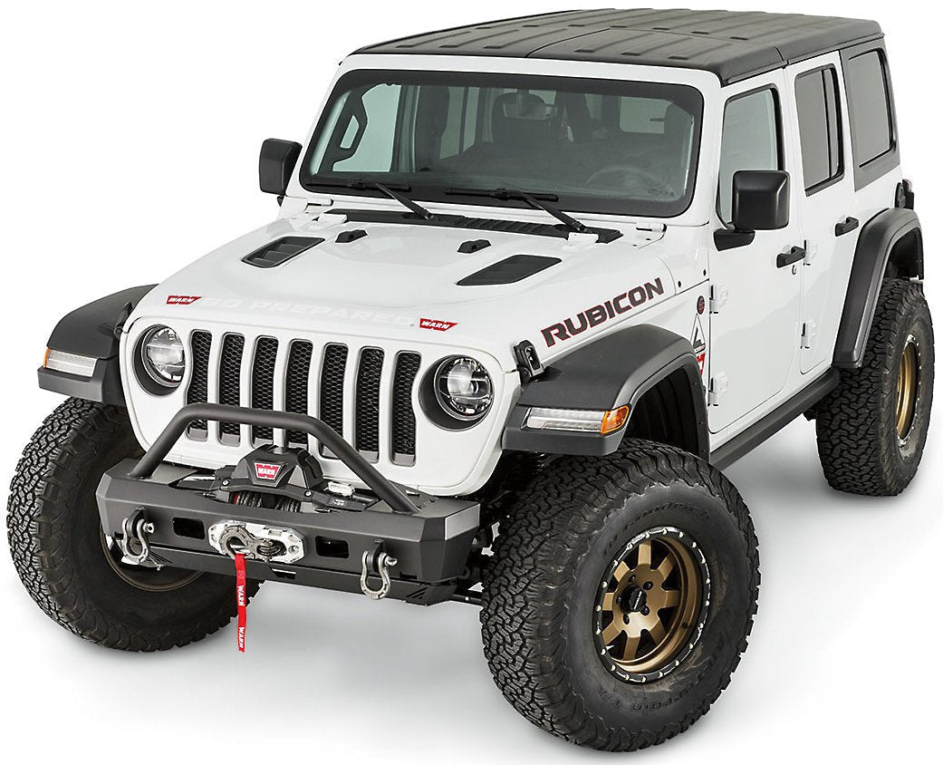 WARN Elite Stuby Front Bumper 18-26 Jeep Wrangler JL & Gladiator JT – Heavy-Duty 12,000 lb Rated