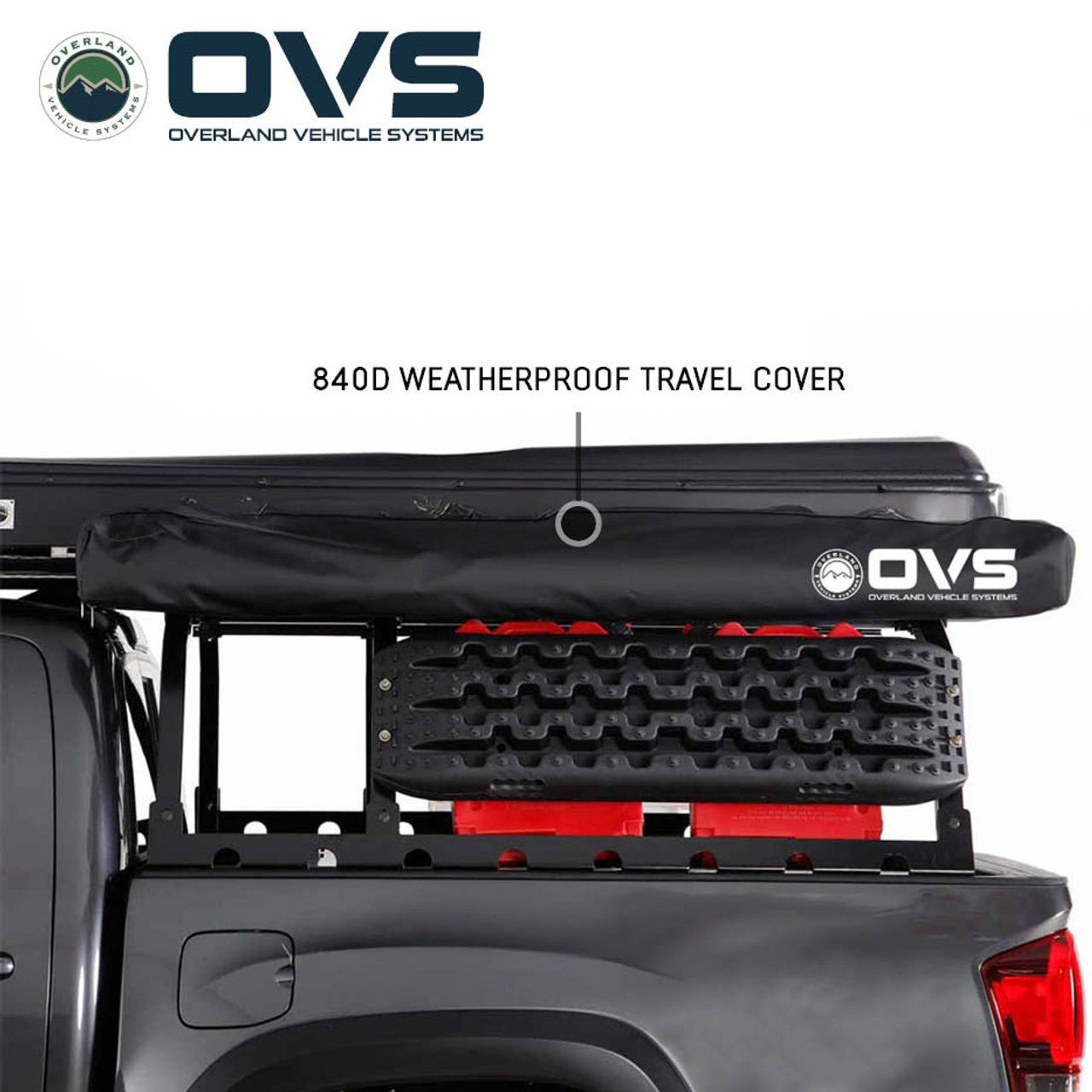 OVS XD Nomadic 270 LTE Awning – 270° Compact Overland Shade Shelter