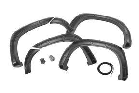Rough Country Defender Fender Flares for 2019-2026 Chevy Silverado 1500