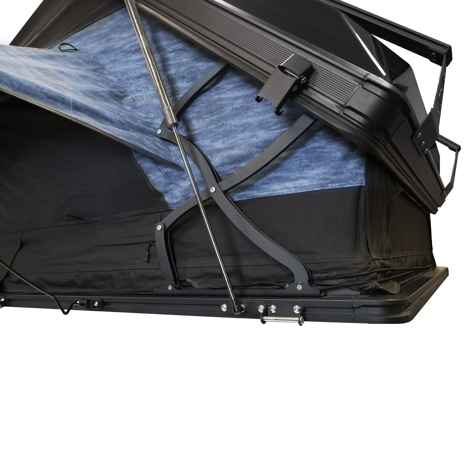 OVS XD Atlas Cantilever ABS Hard Shell Roof Top Tent, Blue Body & Black Rainfly