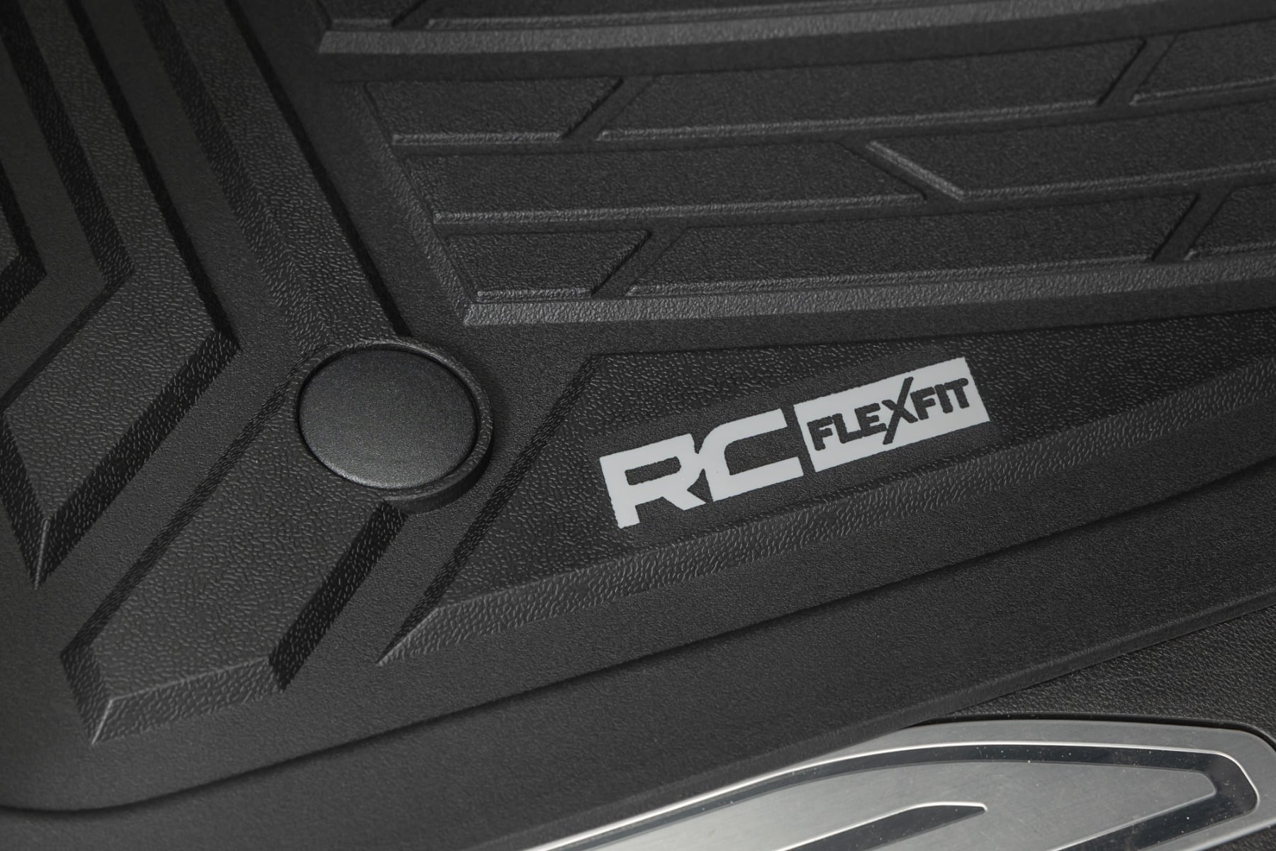 Rough Country Flex-Fit Floor Mats for 2019-2026 Chevy/GMC 1500 & 2500HD/3500HD