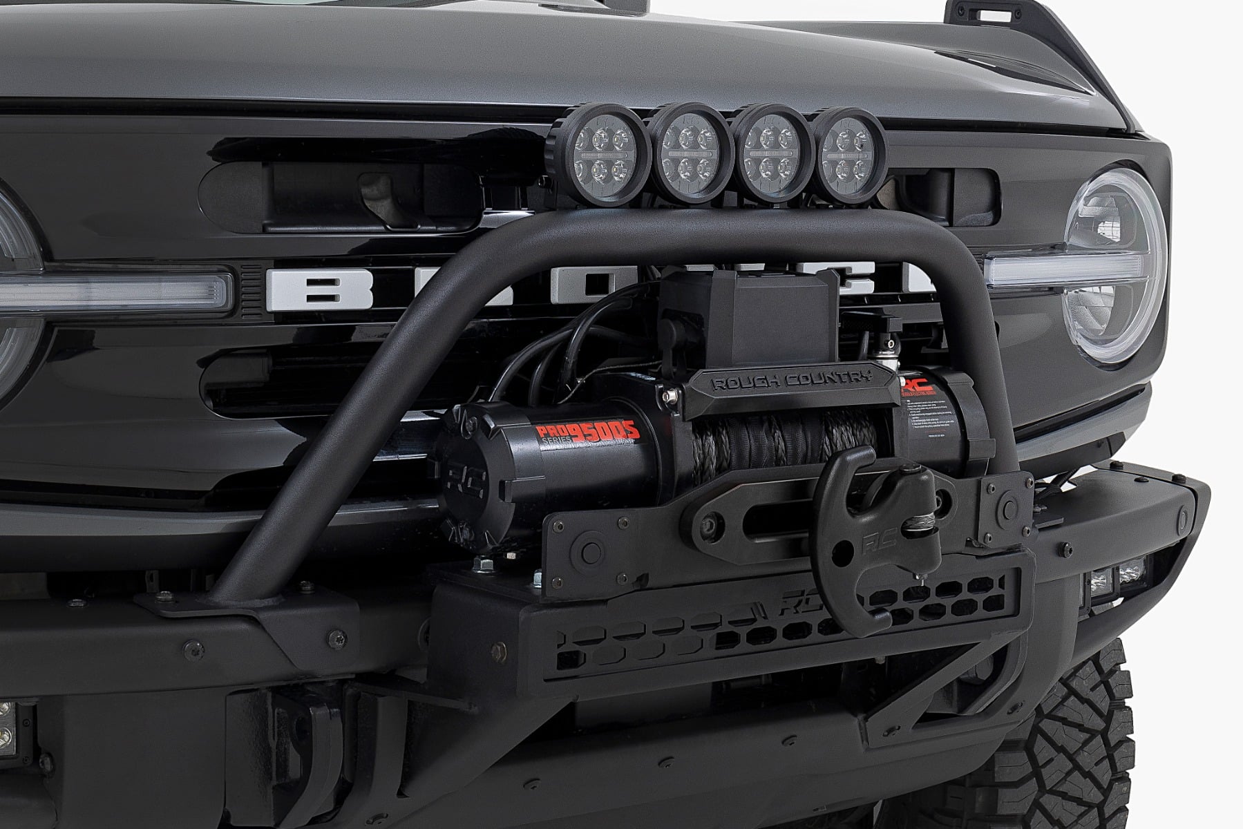 Rough Country Safari Bar for 2021-2026 Ford Bronco