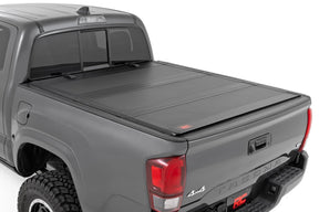 RC Aluminum Tri Fold Low Profile Tonneau Cover for 2005-2015 Toyota Tacoma - Recon Recovery