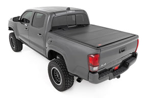 RC Aluminum Tri Fold Low Profile Tonneau Cover for 2005-2015 Toyota Tacoma - Recon Recovery