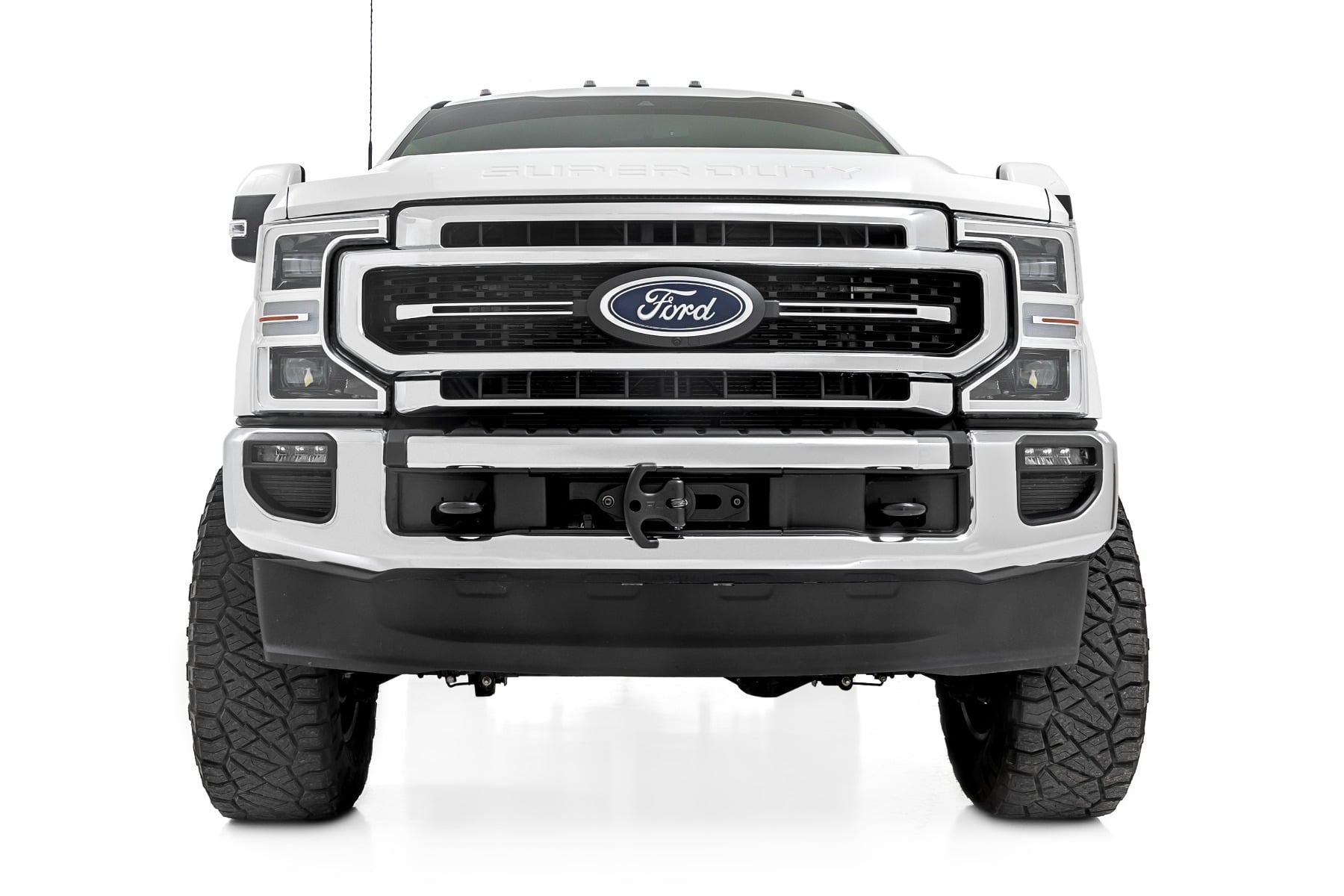 Rough Country Hidden Winch Mount for 2020-2022 Ford F-250 & F-350