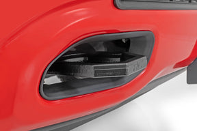 Rough Country Tow Hook Brackets & Bezel Combo for 2019-2021 Ram 1500