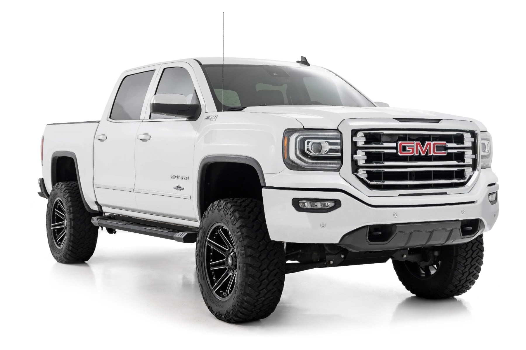 Rough Country HD2 Aluminum Running Boards Chevy/GMC 1500 & 2500HD/3500HD (07-19 & Classic)