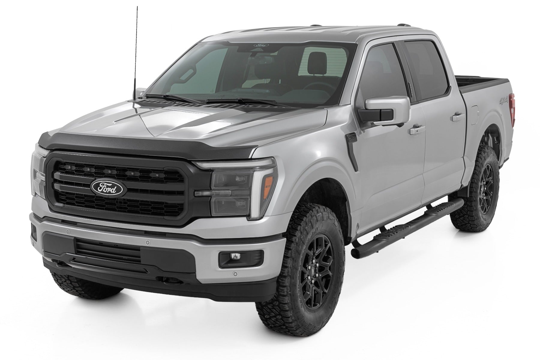 Rough Country No Drill Hood Protector for 2021-2026 Ford F-150