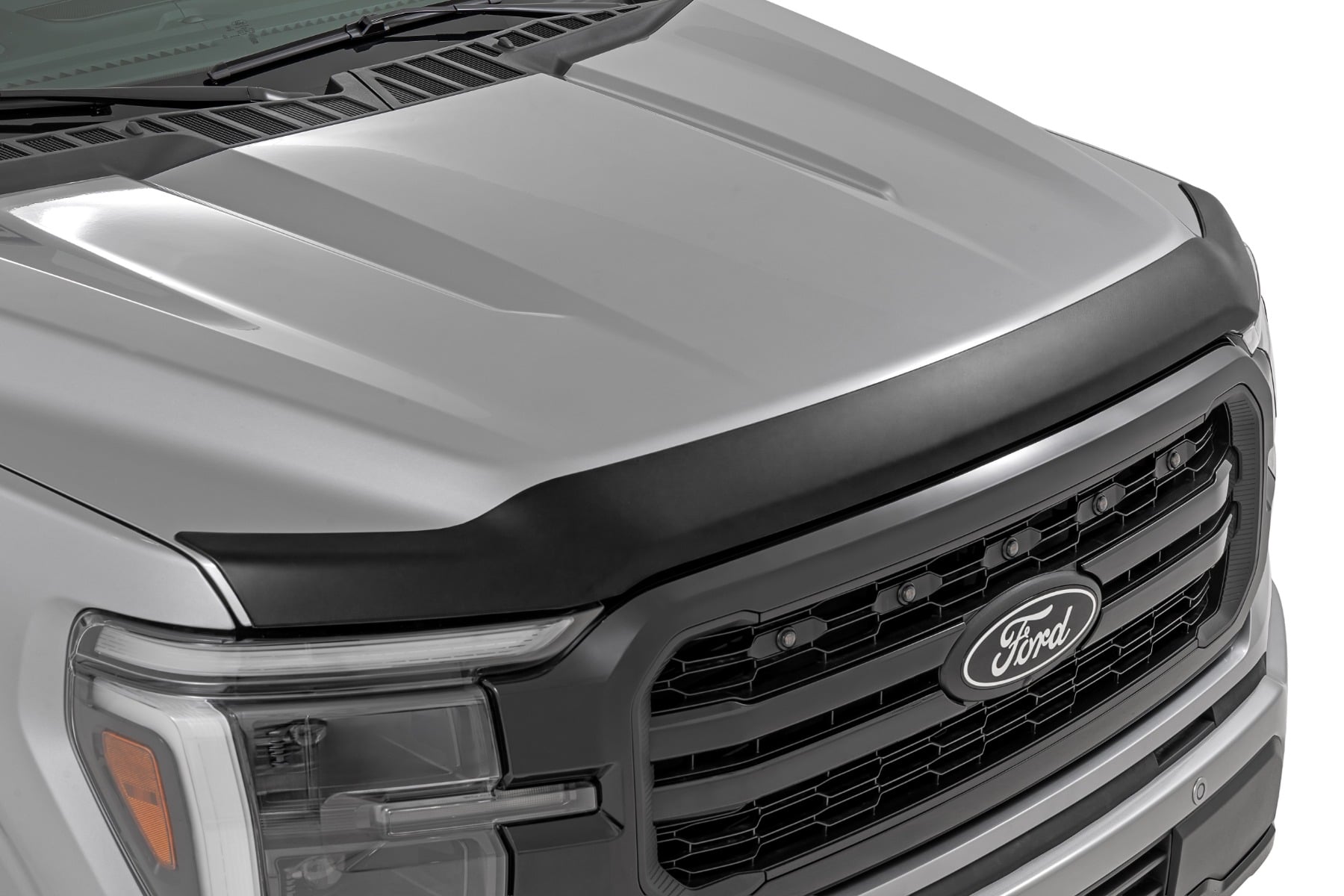 Rough Country No Drill Hood Protector for 2021-2026 Ford F-150