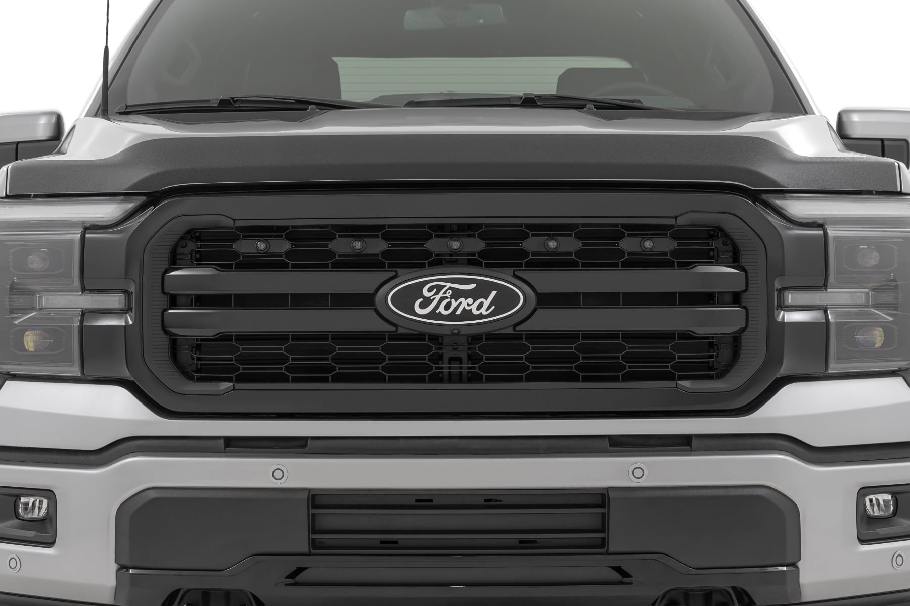 Rough Country No Drill Hood Protector for 2021-2026 Ford F-150