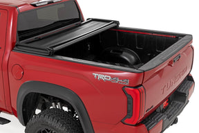 Rough Country Soft Tri-Fold Bed Cover for 2022-2026 Toyota Tundra