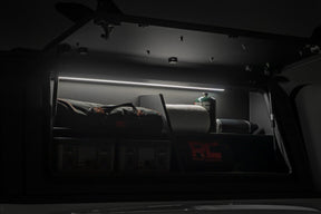 RC Modular Bed Cap Storage Bin Accessory (Passengers Side) + LED Lighting - Recon Recovery