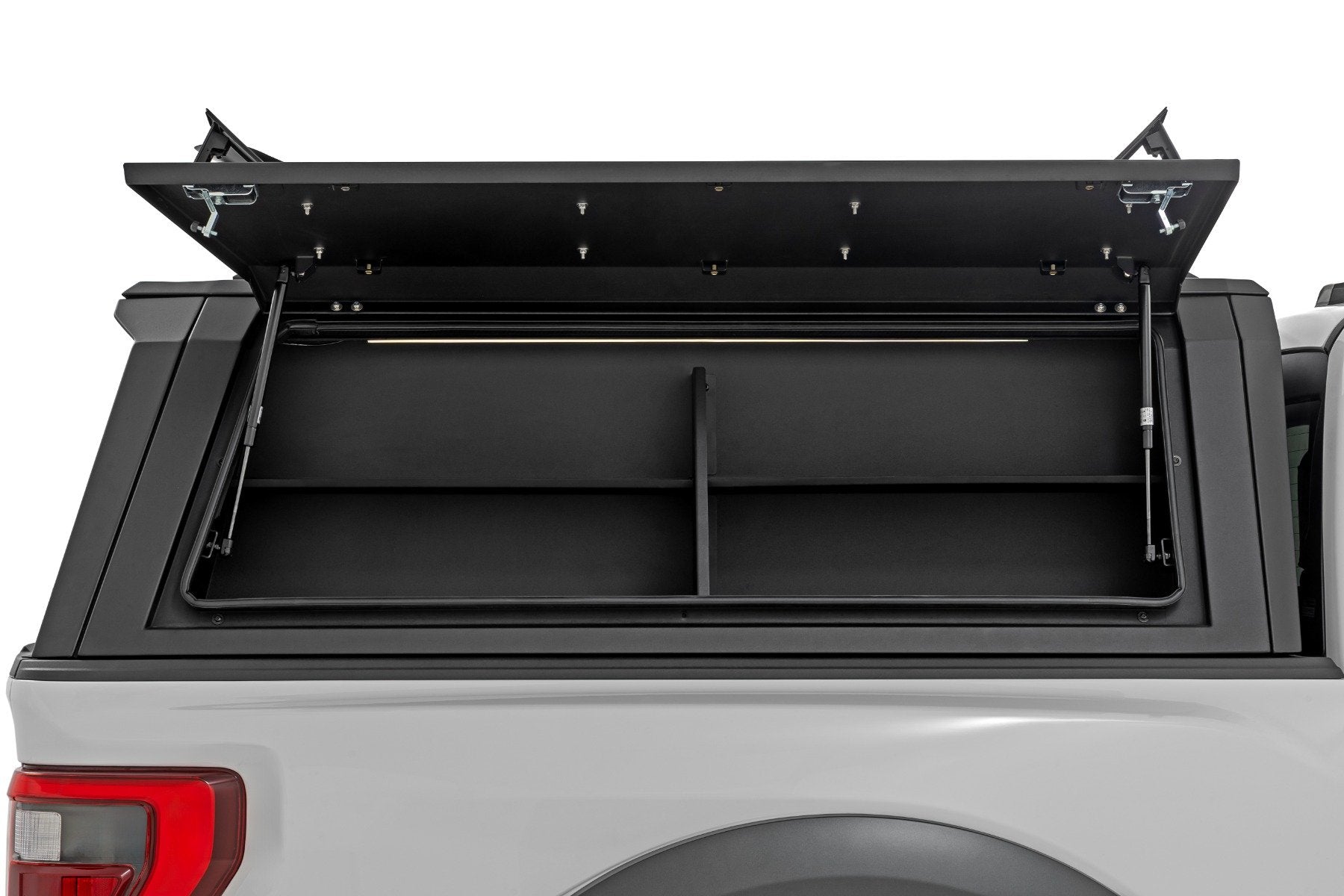 RC Modular Bed Cap Storage Bin Accessory (Passengers Side) + LED Lighting - Recon Recovery