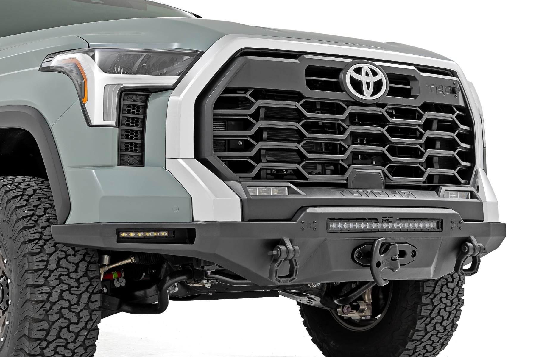 Rough Country Hybrid Front Bumper for 2022-2026 Toyota Tundra