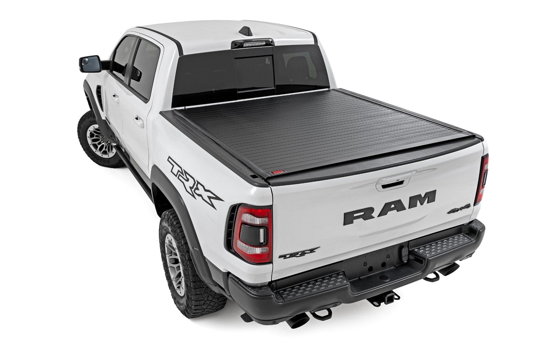 Rough Country Hard Roll up Tonneau Cover for 2019-2025 Ram 1500 & TRX - Recon Recovery