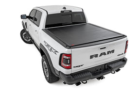 Rough Country Hard Roll up Tonneau Cover for 2019-2025 Ram 1500 & TRX - Recon Recovery