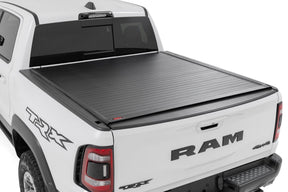 Rough Country Hard Roll up Tonneau Cover for 2019-2025 Ram 1500 & TRX - Recon Recovery