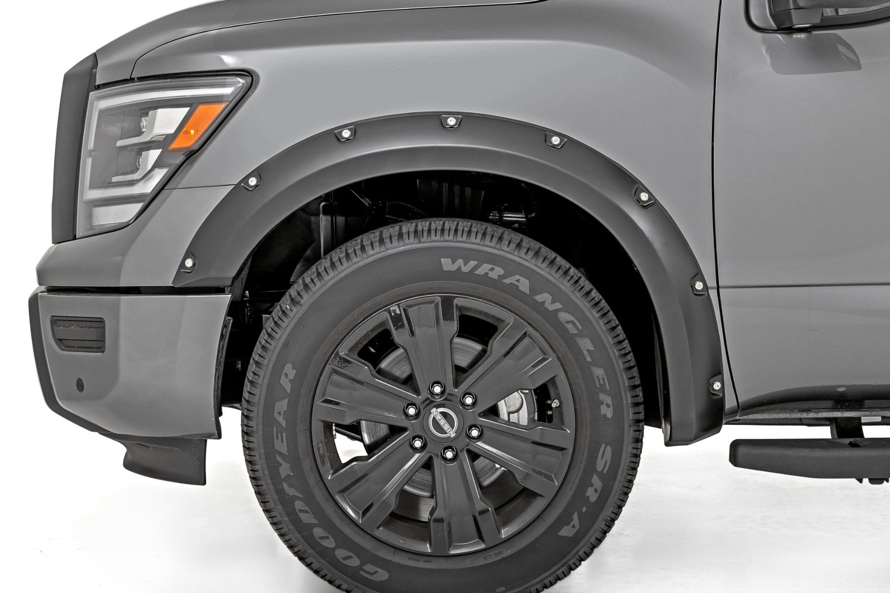 Rough Country Pocket Fender Flares for 2017-2024 Nissan Titan