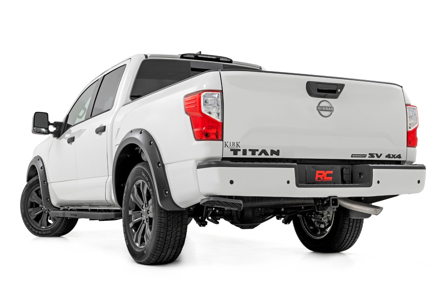 Rough Country Pocket Fender Flares for 2017-2024 Nissan Titan