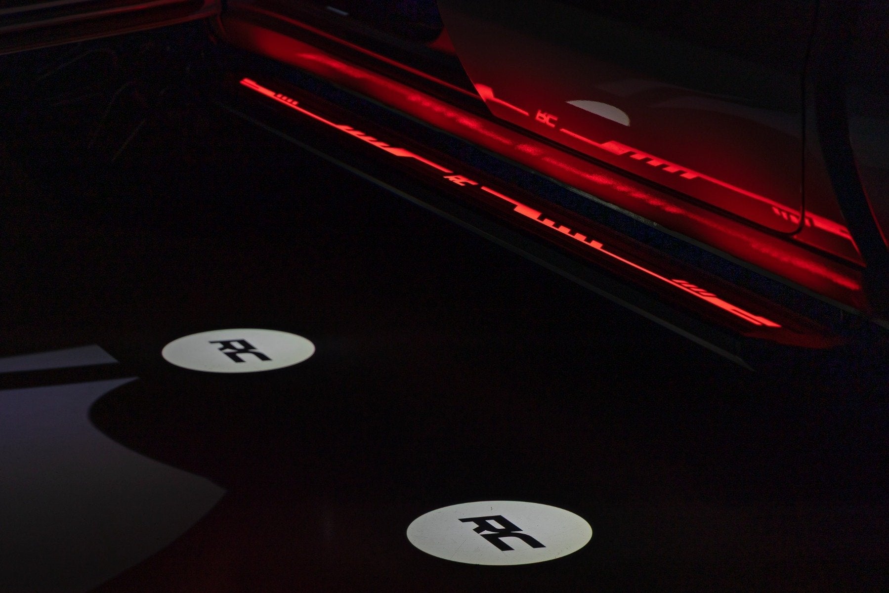 Rough Country Multi Color LED Running Board Steps for 2022-2026 Toyota Tundra