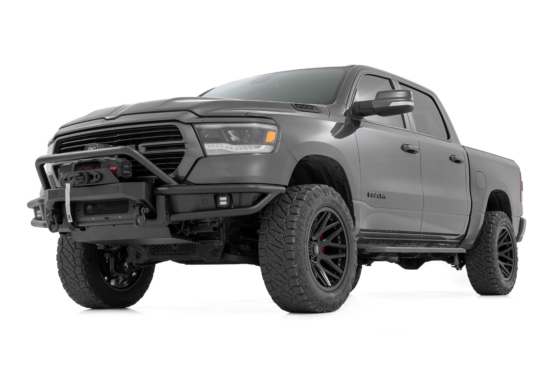 RC Tubular High Clearance Baja Front Bumper for 2019-2024 Ram 1500 - Recon Recovery